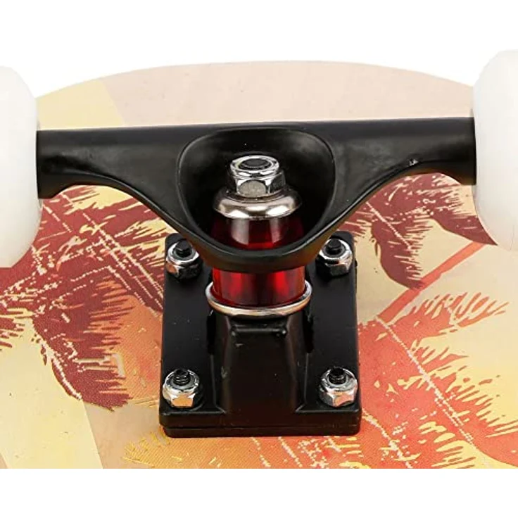 FunTomia Skateboard mit Mach1 Kugellager Rollenhärte 100A und 100% 7-lagigem Ahornholz Skate Board mit Kicktail – Bild 5