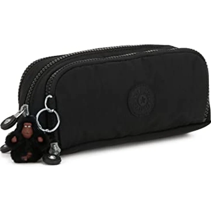 Kipling GITROY Großes Federetui, wasserabweisend mit Reißverschluss und mehreren Fächern, True Black (Schwarz) – Bild 2