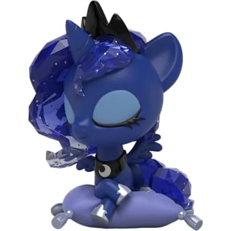 Mighty Jaxx My Little Pony Kwistal Fwenz: Princess Memories | Princess Luna, 15,4 cm große Vinyl-Sammelfigur mit NFC-Token und farbenfroher Verpackung – Bild 1