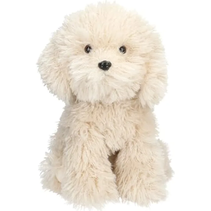 Depesche TOPModel Plüsch Hund Luna, 30 cm, beige, FUR EVER FRIENDS