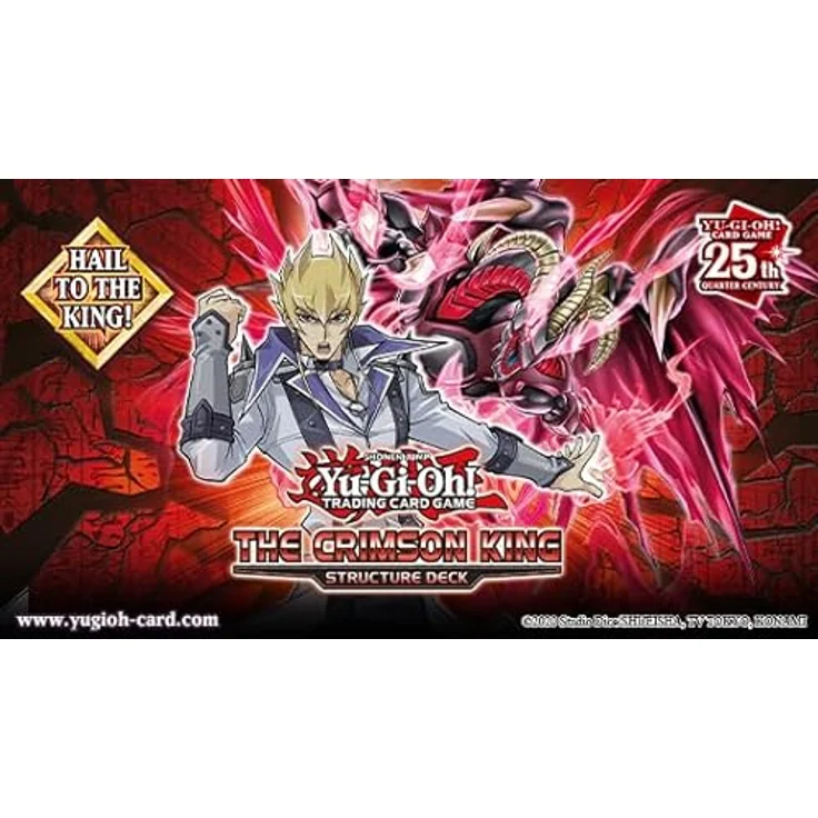 Yu-Gi-Oh! TRADING CARD GAME Crimson Crimison King Structure Deck-Deutsche Ausgabe – Bild 3
