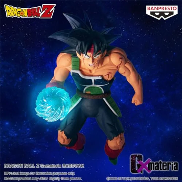 Banpresto Bardock-Statue Mit Energieball 14 cm, Ideales Geschenk, Party-Dekoration für Kinder, Herausragendes Design – Bild 2