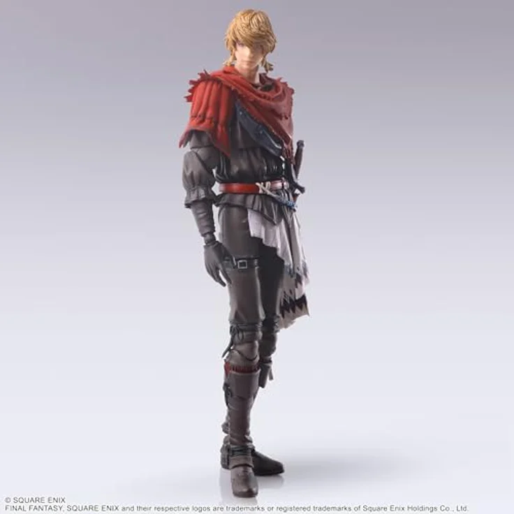 SQUARE ENIX Final Fantasy XVI Bring Arts - Joshua Rosfield, Sammelfigur mit 28 Gelenkpunkten, inklusive Schwert und Dolch, ca. 15 cm hoch – Bild 2