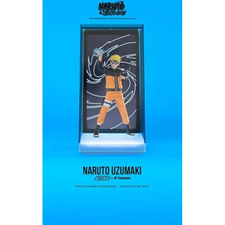 Tsume Naruto Neon Figur 1/9 Naruto Uzumaki, 25 cm, detailreiche Darstellung mit USB-C-Anschluss – Bild 3