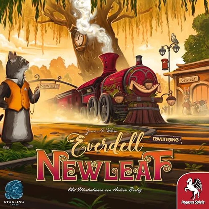 Pegasus Spiele Everdell: Newleaf [Erweiterung] mit langlebigen Materialien und flexibler Gestaltung – Bild 3