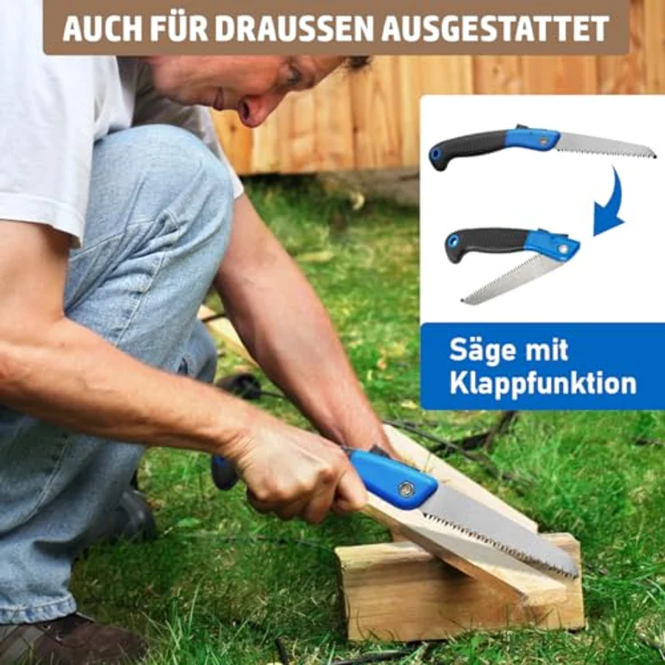 BRAST Adventskalender Werkzeug-Set für Heimwerker und Bastler, inkl. praktischer Werkzeugtasche mit 24 funktionalen Werkzeugteilen – Bild 4