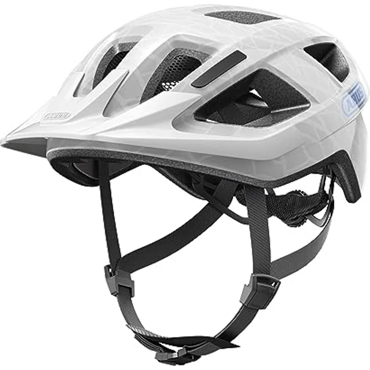 ABUS Fahrradhelm Aduro 3.0 - Sportiver City-Helm für alltägliche und sportliche Touren - Weiß, Größe M – Bild 5