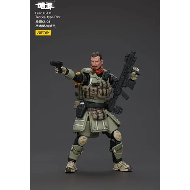 JOYTOY Battle for the Stars Shimmer XS-03, Tactical Pilot Action Figure im Maßstab 1:18 mit detailgetreuer Modellierung und Waffen – Bild 4