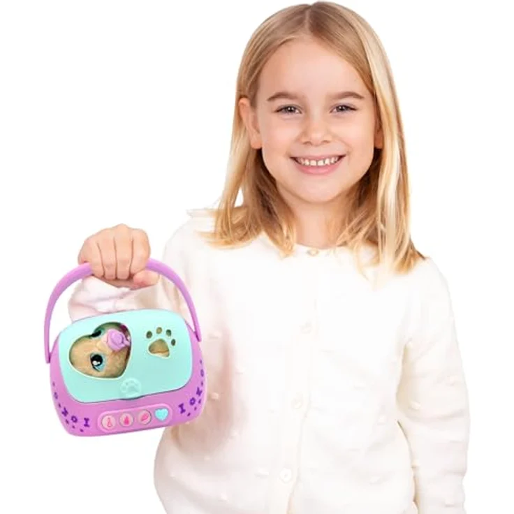 IMC TOYS Baby Paws interaktiver Hund mit Sound, Hundetasche und Zubehör, Plüschtier für Kinder ab 18 Monaten – Bild 6