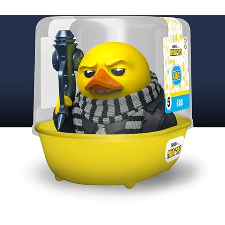 TUBBZ Gru Sammler-Vinyl-Gummientenfigur - Offizielles Minions Merchandise - Stapelbare Sammler-Badewannen-Displaybox - 9 cm groß – Bild 5