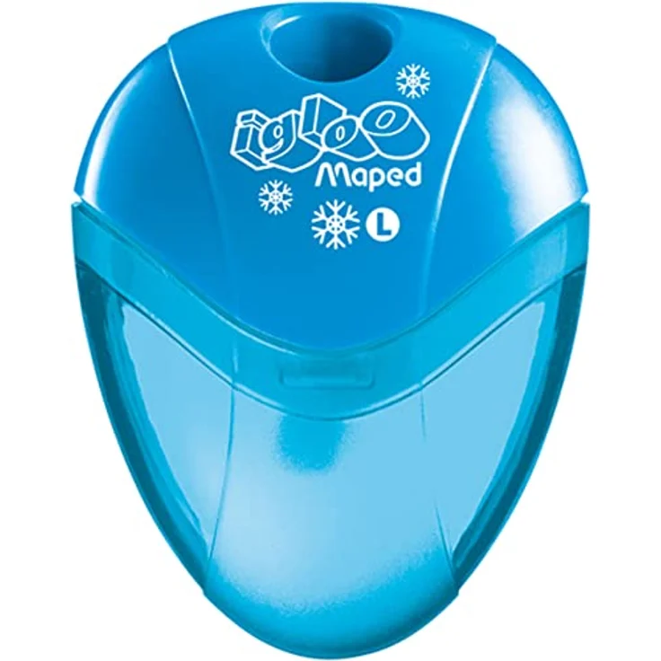 Maped i-gloo, Bleistiftspitzer für Linkshänder, 24er Display, präzise Spitzleistung, strapazierfähiger Kunststoff – Bild 4
