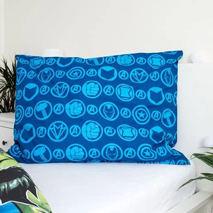 Jerry Fabrics Bettwäsche Set Avengers Leuchtend im Dunkeln, 100% Baumwolle, Größe: 140 x 200 cm, 70 x 90 cm – Bild 4