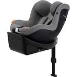 CYBEX Gold Kinder-Autositz Sirona Gi i-Size Comfort inkl. Base, Ab ca. 3 Monaten bis 4 Jahre (Ab Geburt mit Neugeboreneneinlage), Max. 20 kg, 61 - 105 cm (Ab 40 cm mit Neugeboreneneinlage), Lava Grey