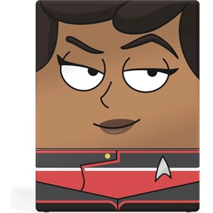 Squaroes Squaroe Star Trek: Lower Decks™ ST001 Beckett Mariner, Sammelbox für TCG-Decks mit Platz für bis zu 100 Karten, aus 78 % erneuerbaren Rohstoffen – Bild 7
