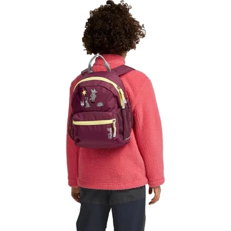 Jack Wolfskin Little Scout Kinderrucksack, 29 cm, rot, 100% Polyester, 23 x 21 x 29 cm – Bild 4