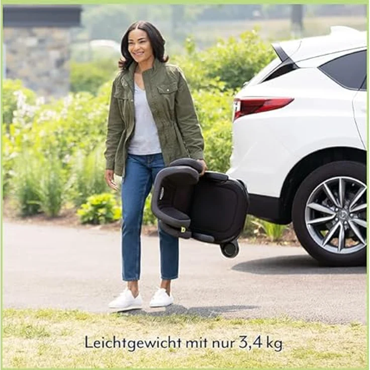Graco Junior Maxi i-Size R129, Autokindersitz für 4-12 Jahre, 15-36 kg, Midnight – Bild 4