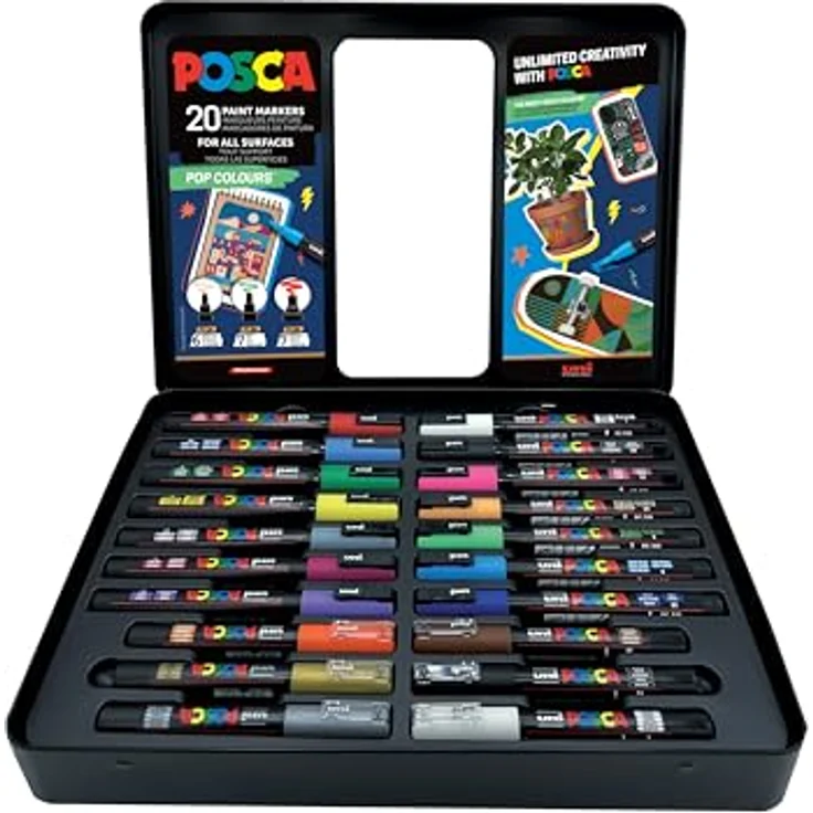 Posca, Marker, Pop Colours (Mehrfarbig, 20) – Bild 2