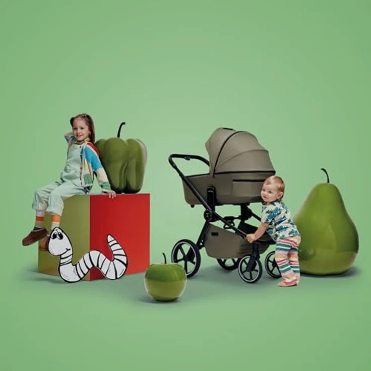Moon Resea 2.0 Kombikinderwagen, individueller Kinderwagen mit vielseitigen Funktionen – Bild 10