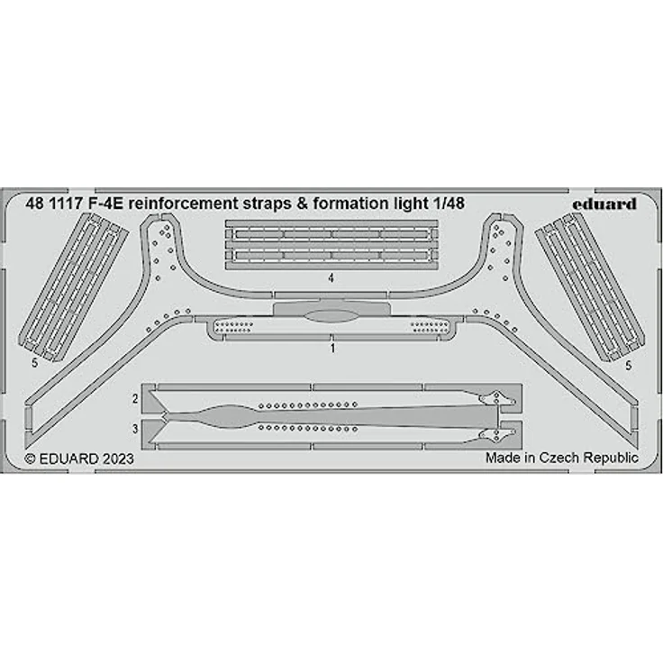 Eduard Sprue Brothers 1:48 Big ED F-4E Phantom II Super Detail Set (MNG-Kit), EDUBIG49382, Modellflugzeug Zubehör für Super-Detailierung – Bild 5