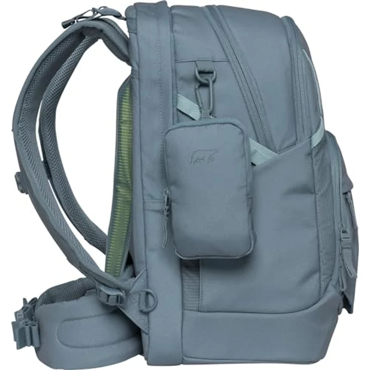 Beckmann Norway Sport Air 30 Schulrucksack, ergonomisch, grün, 30 Liter Volumen, Material aus recycelten PET-Flaschen – Bild 3
