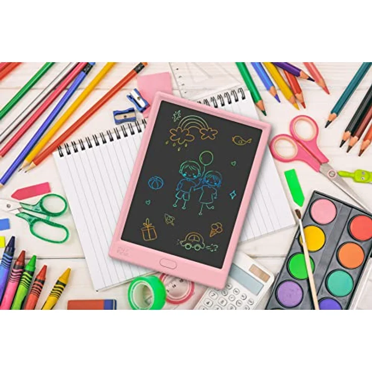 myFirst Sketch Pro Neo, Maltafel mit Flüssigkristallbildschirm, robust und tragbar, inklusive Ledertasche – Bild 5