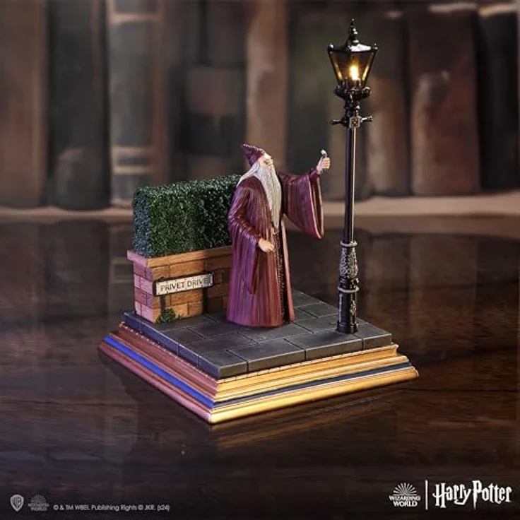 Nemesis Now Harry Potter Figurine Lumineuse Privet Drive, handbemalte Sammlerfigur mit Leuchtfunktion, 18,5 cm, aus hochwertigem Harz – Bild 8