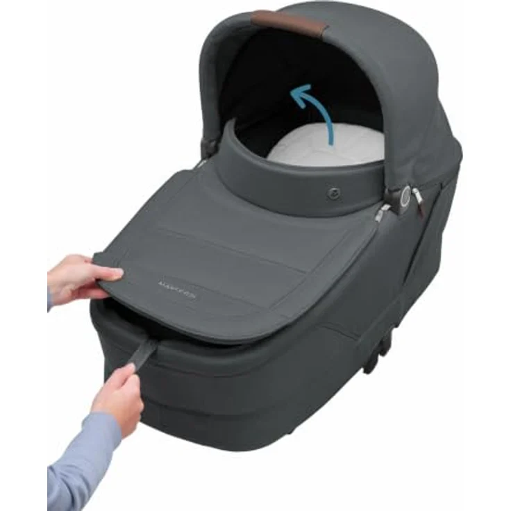 Maxi-Cosi Oxford Plus Kinderwagen, 2-in-1 Set mit bequemer Babywanne für Neugeborene, geeignet von 0–4 Jahren – Bild 6