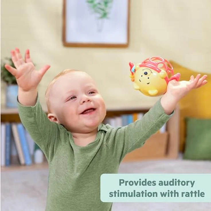 Bright Starts Winnie the Pooh Silly Ole Bundle Gift Set, Greifspielzeug mit 5 sensorischen Spielzeugen für Neugeborene – Bild 4