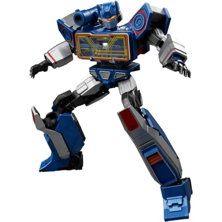 Blokees Transformers Soundwave-Figur, Bausatz mit 85 beweglichen Teilen, beleuchtete Augen und Brust, ab 12 Jahren – Bild 4