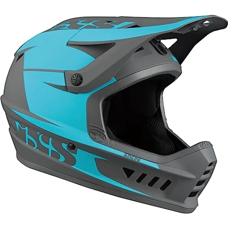iXS XACT Evo Fullface-Helm - Lagoon / Graphite 60 - 62 cm