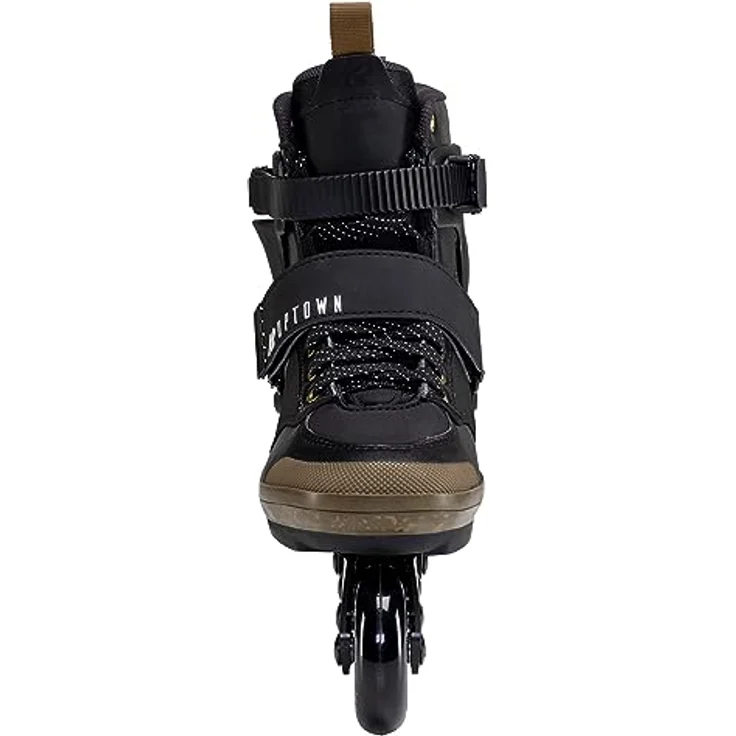 K2 Skates Unisex Inline Skates UPTOWN, black - gold - Aluminiumrahmen, hoher Tragekomfort – Bild 3