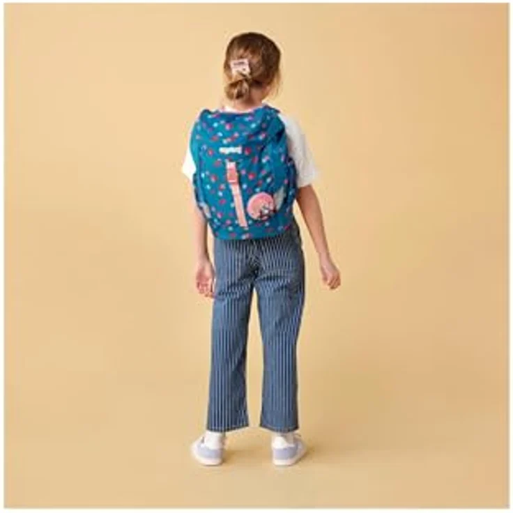Ergobag Mini, Kindergartentasche mit ergonomischer Rückenpolsterung, Mehrfarbig, ideal für A4 Unterlagen und Fläschchen – Bild 5