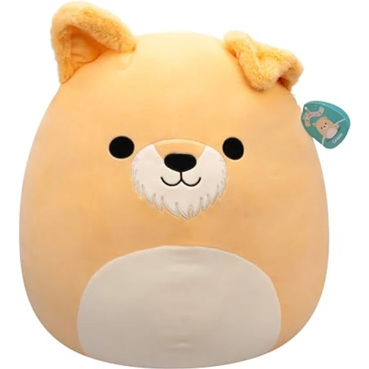 Squishmallows Cooper The Tan Dog 50cm, offizielles Jazwares Plüsch, superweiches Kuscheltier - Preisvergleich – Bild 1