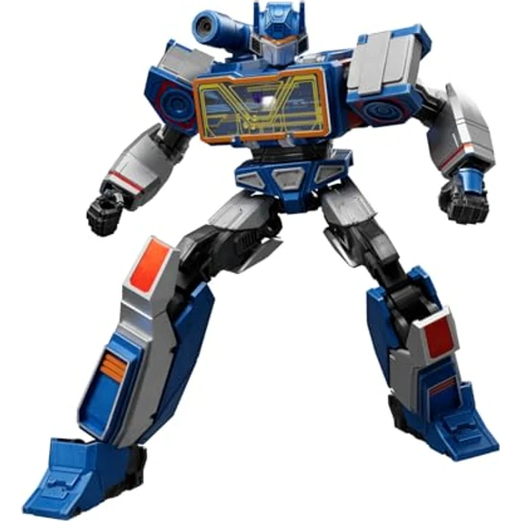 Blokees Transformers Soundwave-Figur, Bausatz mit 85 beweglichen Teilen, beleuchtete Augen und Brust, ab 12 Jahren – Bild 2