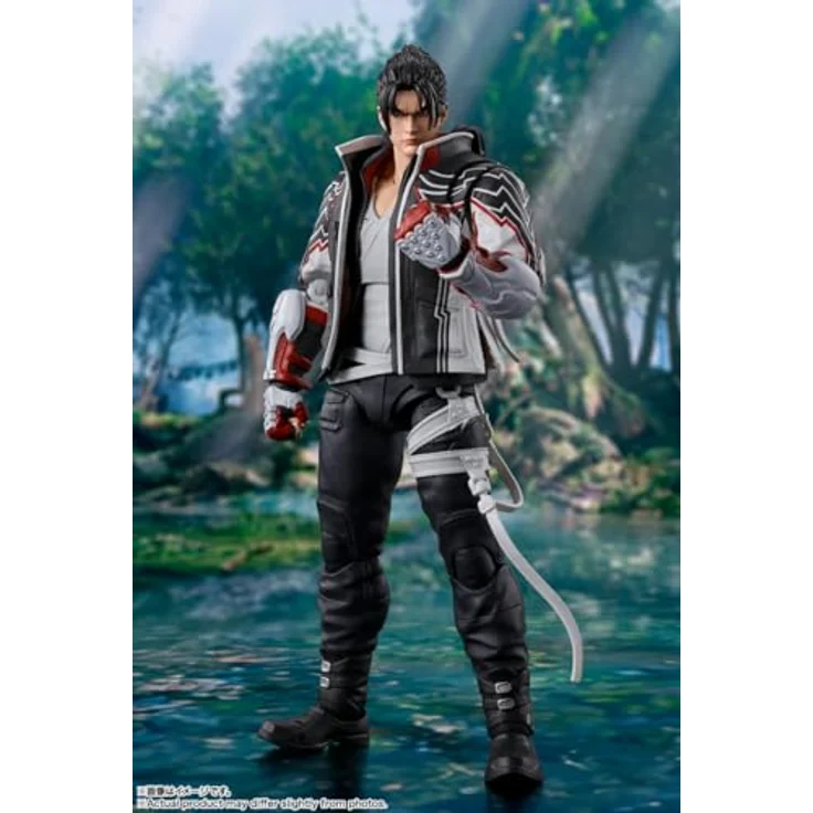 TAMASHII NATIONS S.H. Figuarts Jin Kazama Figurine, 15 cm aus Tekken 8, mit 2 optionalen Köpfen und 3 Paar Händen – Bild 3