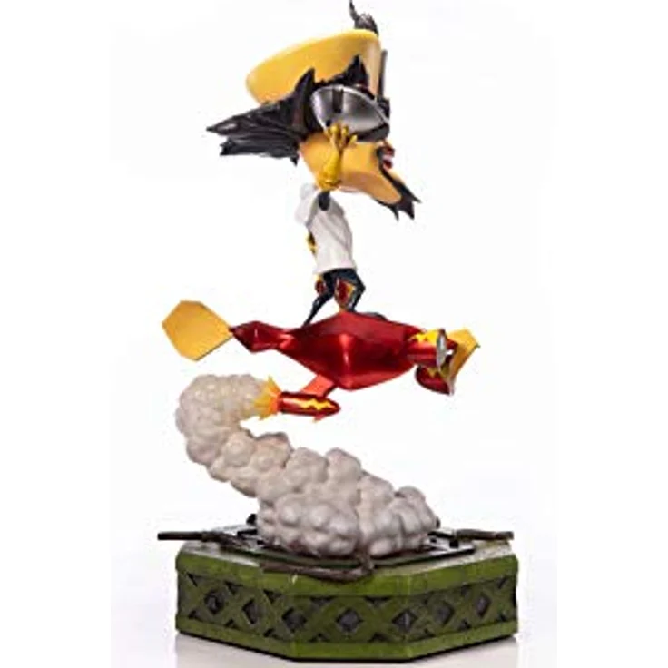First 4 Figures Crash Bandicoot 3 Statue Dr. Neo Cortex 55 cm, detailreiche Sammelfigur aus hochwertigem Polystone in Originalgröße – Bild 6