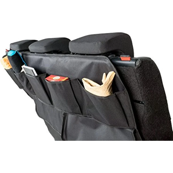 Walser Giancarlo, Kofferraumdecke Multiorganizer aus Polyester, 8 praktische Taschen, einfach zu befestigen – Bild 5