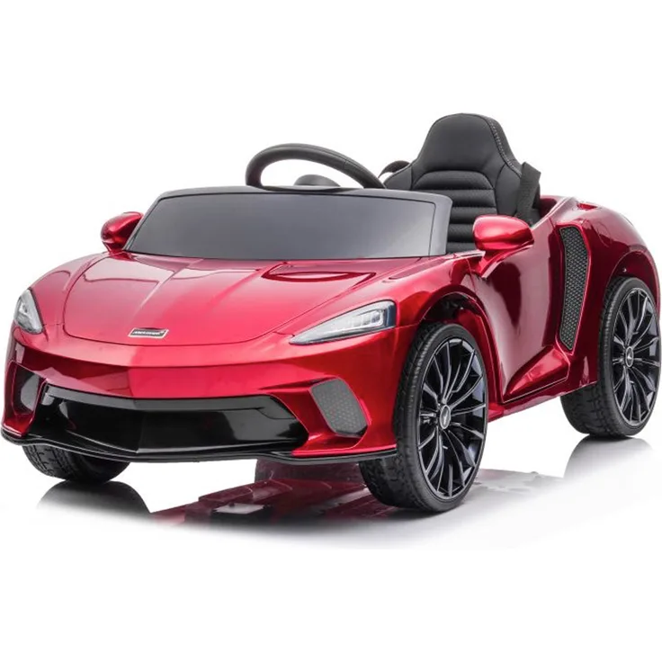 TPFLiving Elektro-Kinderauto McLaren GT, roter Sportwagen für Kinder mit Fernbedienung, MP3-Player und 2,4-GHz-Fernbedienung, geeignet für Kinder ab 3 Jahren