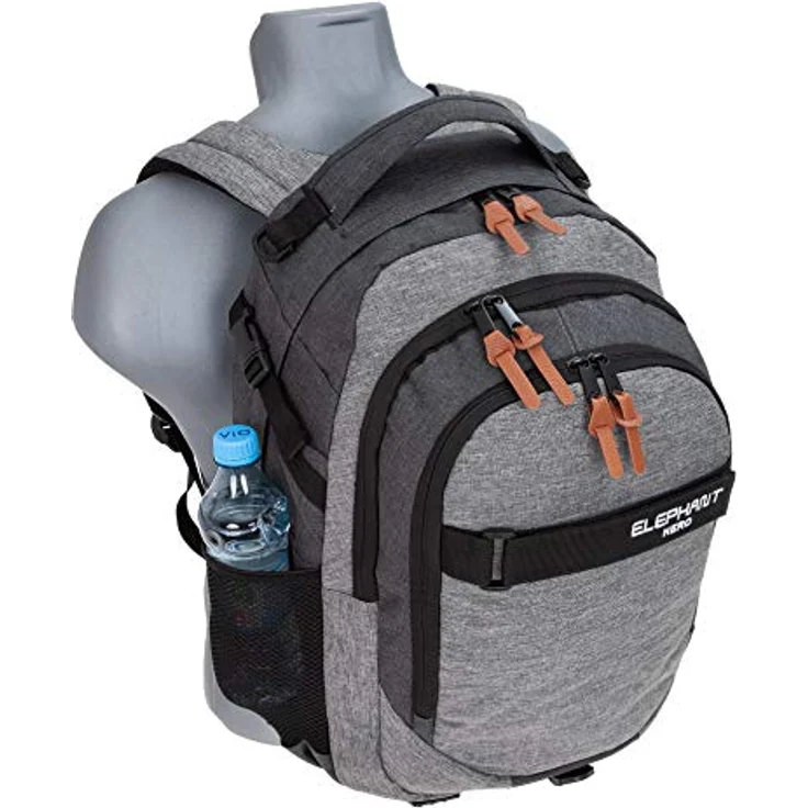 Elephant 3 Teile Set Hero Signature Schulrucksack + Sporttasche + Mäppchen 12723 (Two Tone Grey) – Bild 5