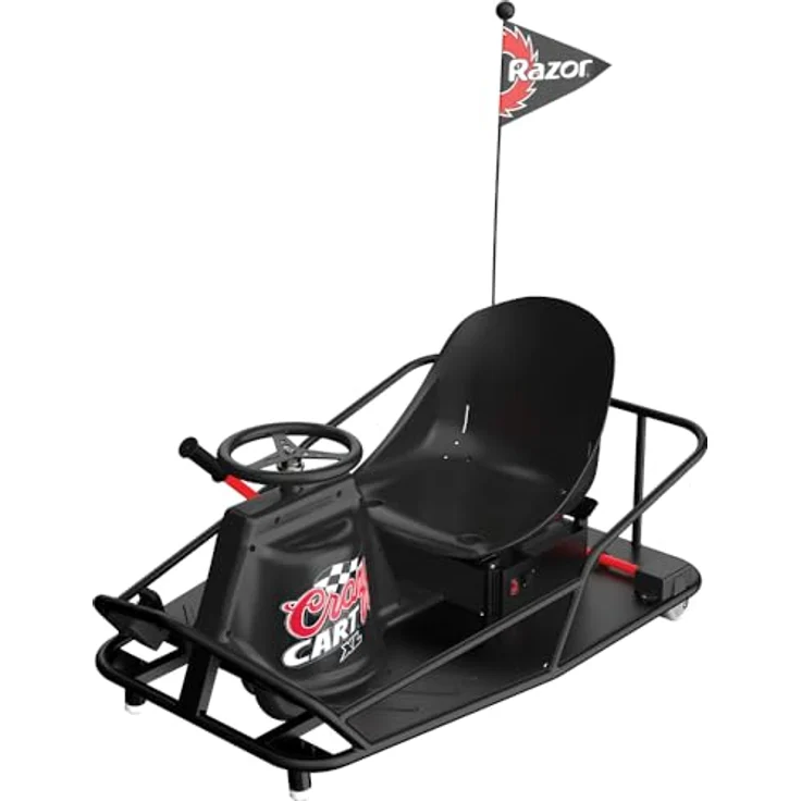 Razor CRAZY CART XL Pro 25173808, Kinderelektroauto mit verbesserter Steuerung und hoher Stabilität – Bild 7