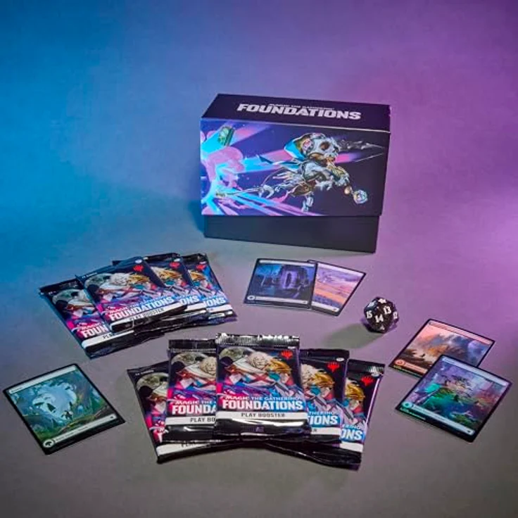 Wizards of the Coast Magic The Gathering: Foundations Bundle Sammelkarten Durchsichtig One Size – Bild 3