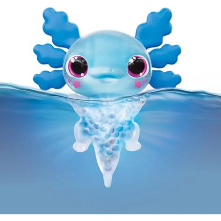 Animagic Let’s Glo Axolotl Blau, Elektronisches Haustier mit Licht- und Schwimmfunktion, Sensorisches Spielzeug für Kinder ab 4 Jahren – Bild 5