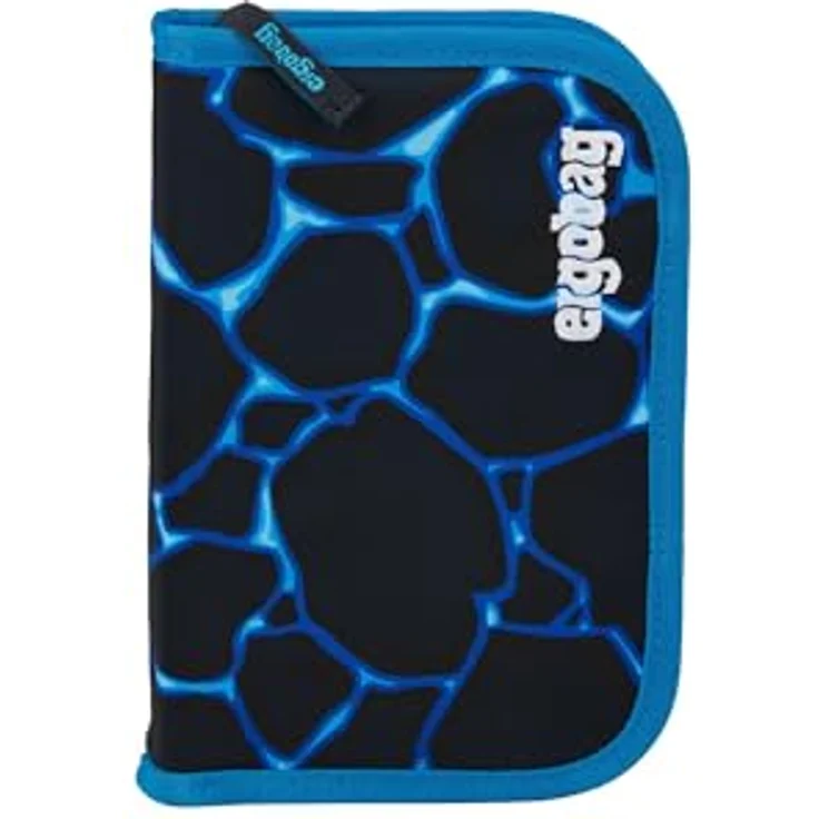 ergobag Federmäppchen Set 22-teilig, inkl. Lyra Buntstifte, Stundenplan-Fach, Kleingeldfach und Lineal, aus recycelten Materialien – Bild 1