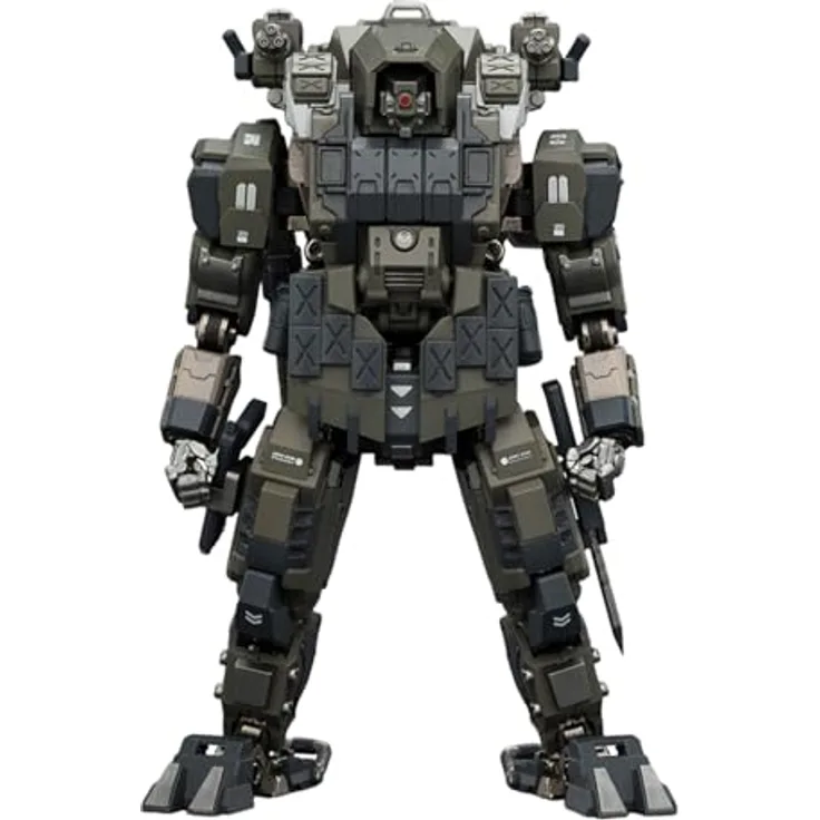 JOYTOY Dark Source Actionfigur APOC Series Razor Stealth/Night Ops Mech, 17 cm, hochdetailliert und vollständig beweglich mit austauschbaren Händen und Waffenzubehör