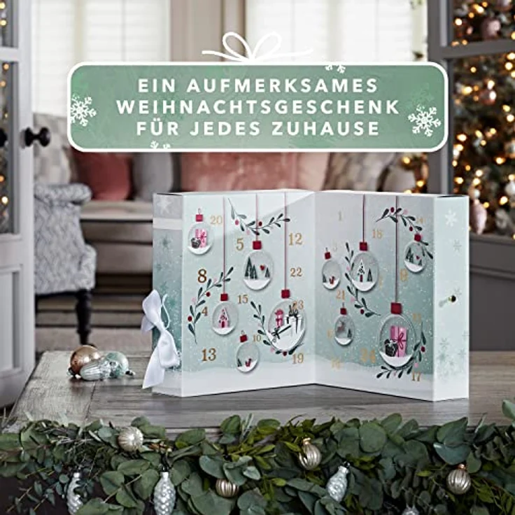 Yankee Candle Adventskalender Buch, Snow Globe Wonderland, duftender Adventskalender für Candle-Fans – Bild 5