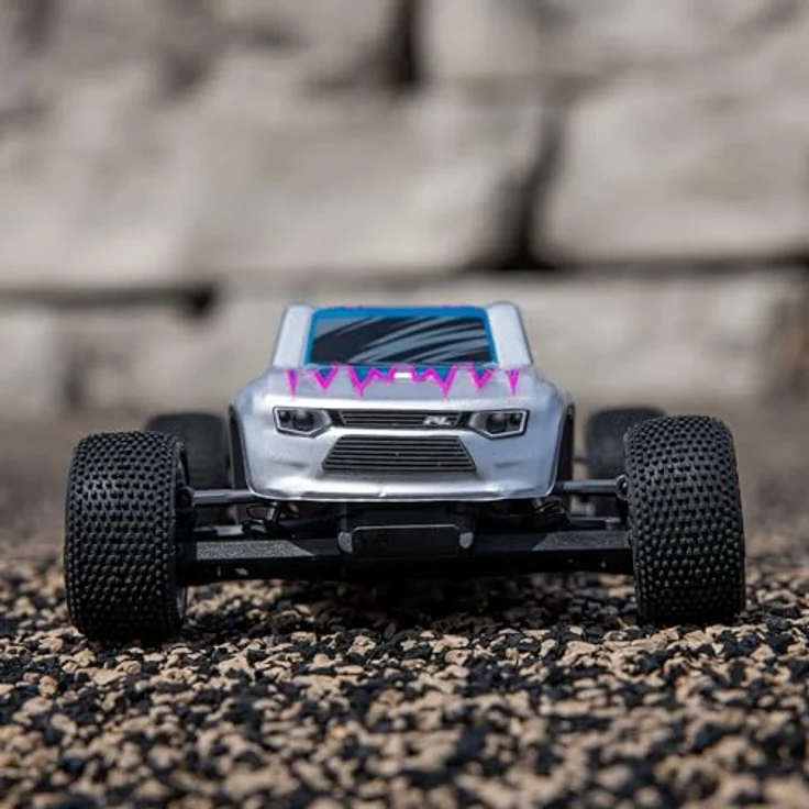 Losi Micro-T 2S 1/28, RTR Stadium Truck mit Aluminium-Chassis, über 20 km/h, 25 Minuten Fahrzeit – Bild 4