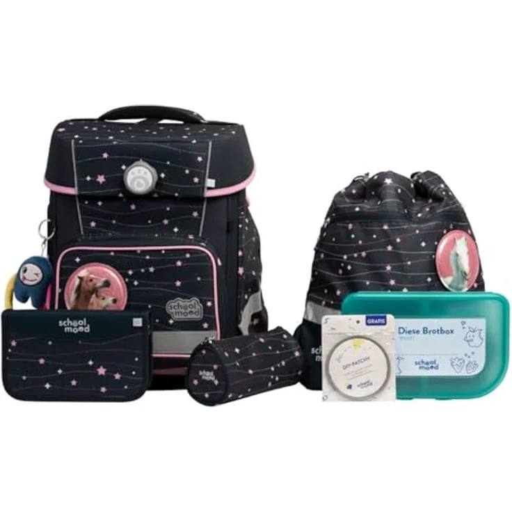 SCHOOL-MOOD® Schulranzen Champion Maxx Pro, Schulranzen in Ella mit hohem Stauraum und ergonomischem Design – Bild 1