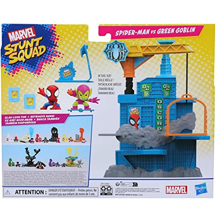 Hasbro F70625X0 Spiderman STUNT SQUAD Mini Playset – Bild 3