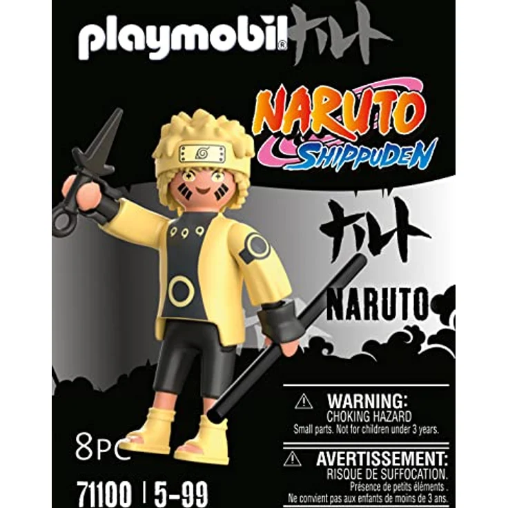 PLAYMOBIL Naruto Shippuden - Naruto Rikudou Sennin Mode Konstruktionsspielzeug – Bild 3