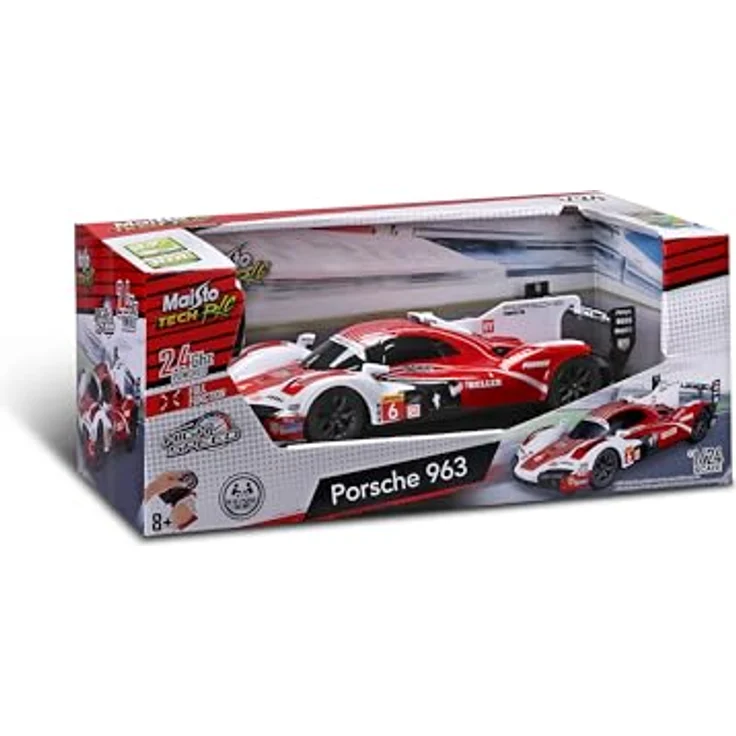 Maisto RC Porsche 963 2.4 GHz, ferngesteuertes Auto 1/24 mit robustem Design und bis zu 20 Minuten Spielzeit – Bild 9